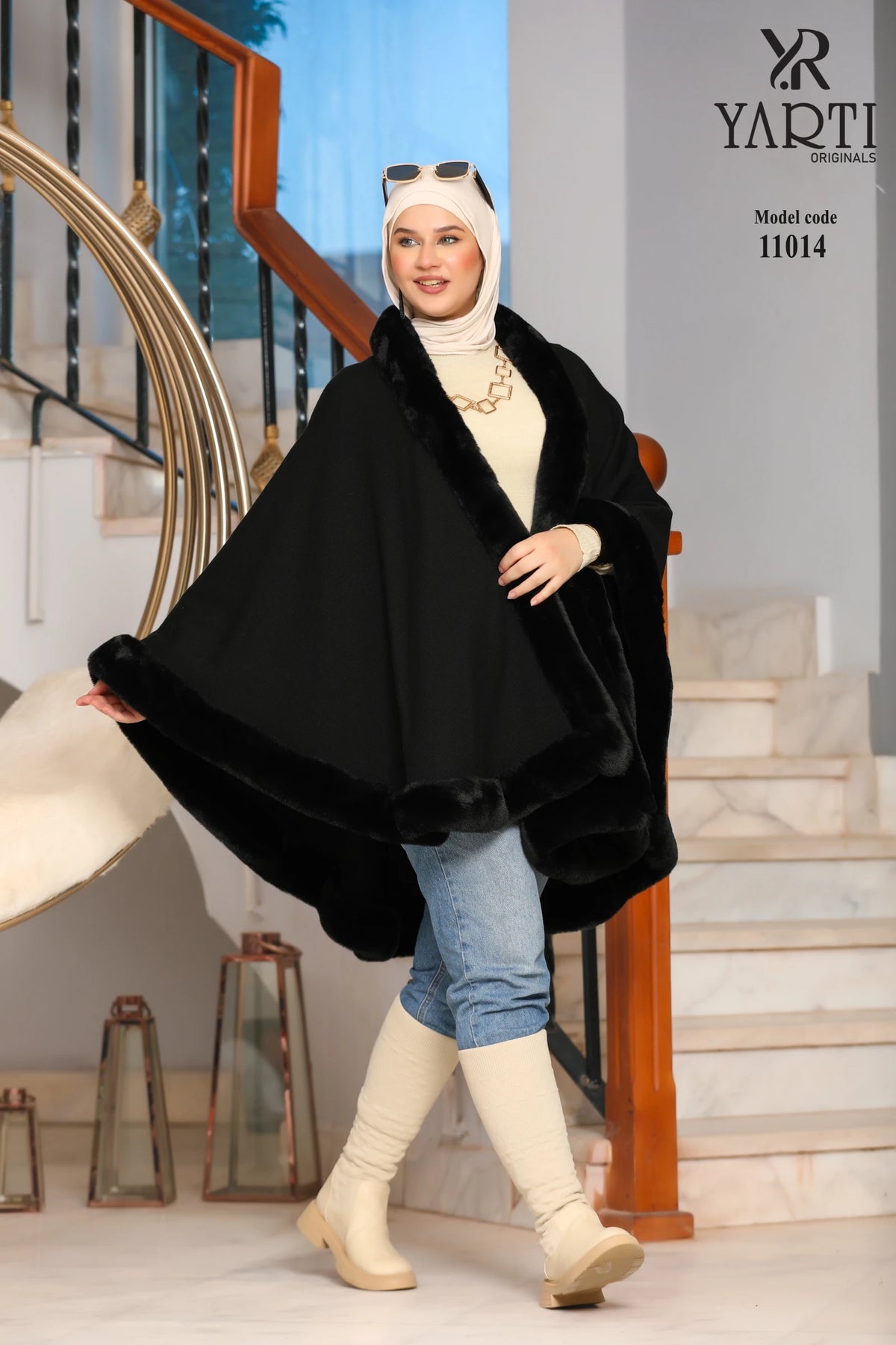 11014 كاب صوف تريكو
