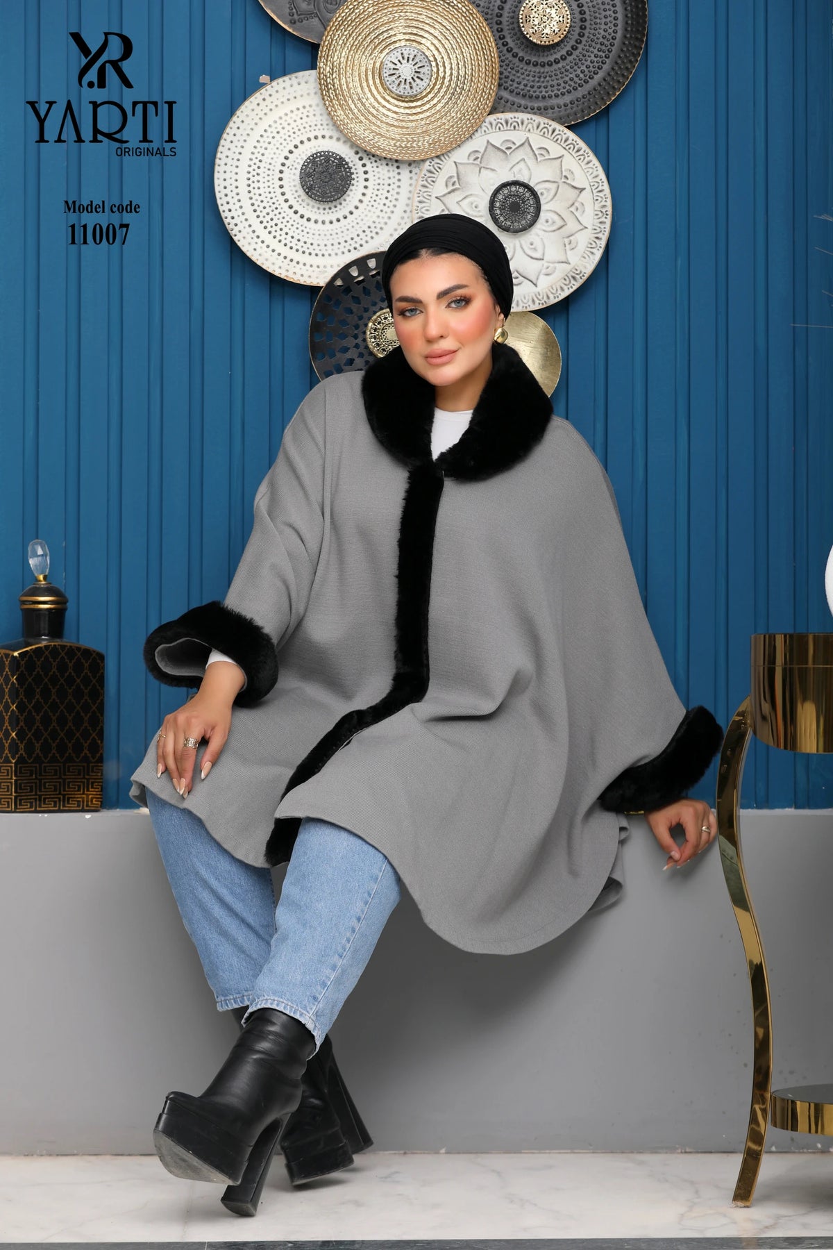 11007 كاب صوف تريكو